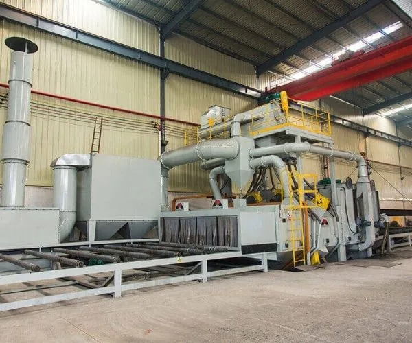Sheet Metal & Profile Shot Blasting Machine