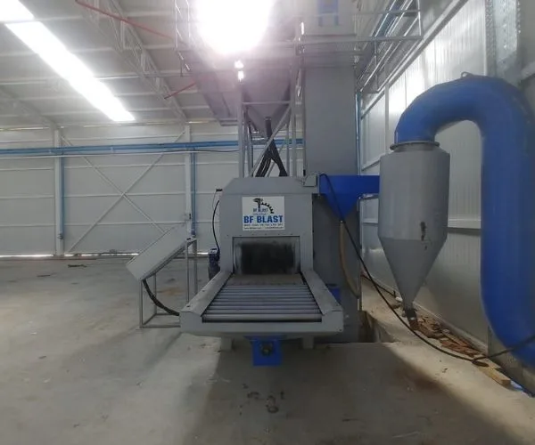Sheet Metal & Profile Shot Blasting Machine