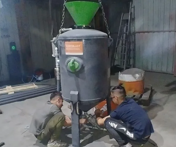 Seyyar Kumlama Kazanı