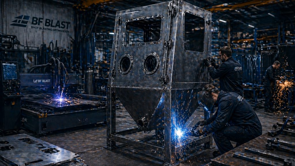 Vacuum Sandblasting Machine