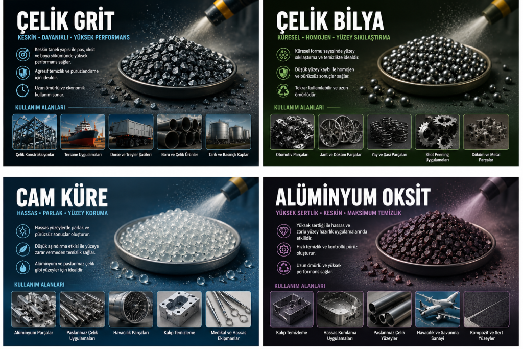 Sandblasting Abrasives