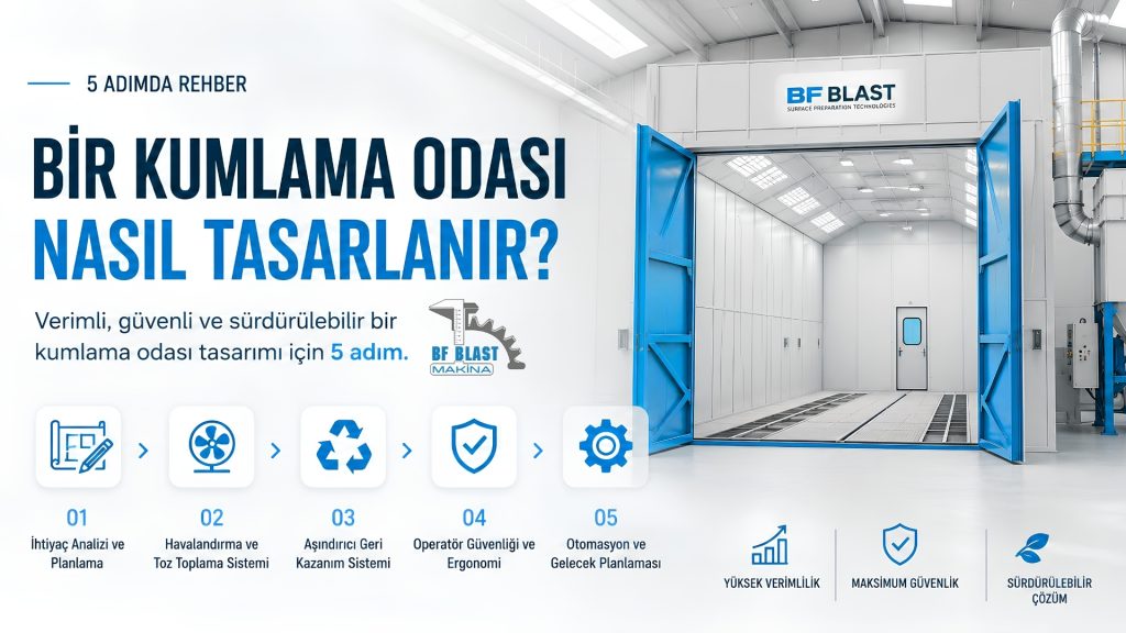 Bir Kumlama Odası Nasıl Tasarlanır? 5 Adımda Profesyonel Rehber